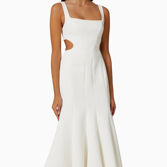 Acler White Cutout Dress - Picture 1 of 6
